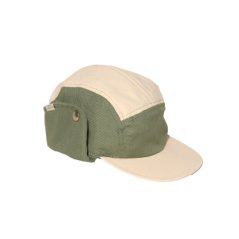 Šiltovka s ochranou krku s UV ochranou Natural Green