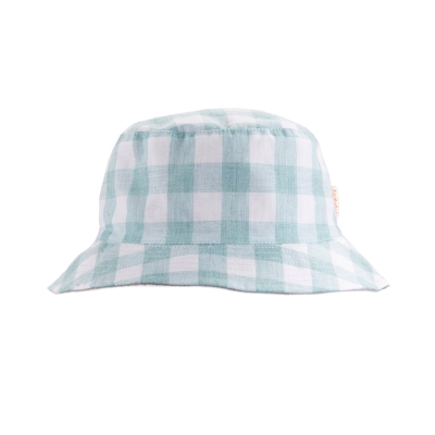 Obojstranný klobúčik Retro Check