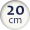 20 cm