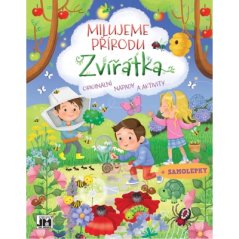 Kniha so samolepkami Milujeme přírodu Zvířátka