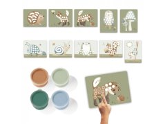 Sada maľovanie prstami Forest Friends