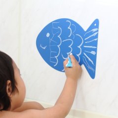 Podložka na kreslenie do kúpeľa Fish