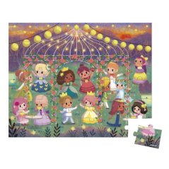 Puzzle Princezné v kufríku