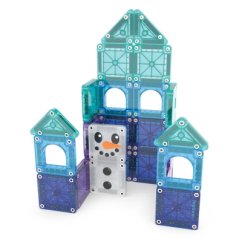 Magnetická stavebnica microMAGS Winter Wonderland Travel Set 26ks