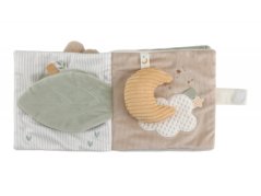Textilná knižka s aktivitami Newborn Naturals
