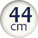 44 cm