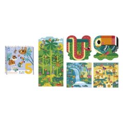 Kreatívna sada My arts&crafts Nalepovanie Zvieratká