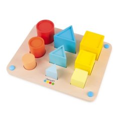 Učíme sa tvary farby veľkosti Montessori