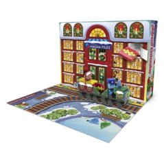 Magnetická stavebnica microMAGS Adventný kalendár 34ks