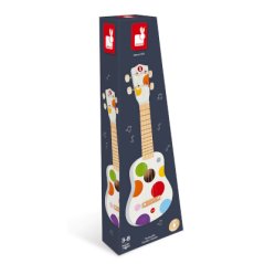 Drevený hudobný nástroj ukulele Confetti s reálnym zvukom