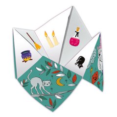 Origami papierové skladačky Nebo Peklo Raj