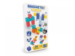 Magnetická stavebnica kocky 28ks
