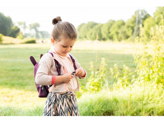 Detský batoh My First Bag Aubergine