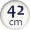 42 cm