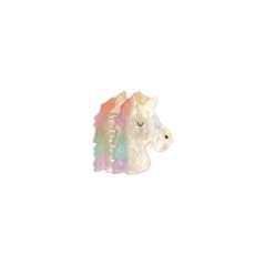 Sponky do vlasov Rainbow Unicorn Claw