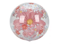 Nafukovacia lopta 3D Pink Flowers