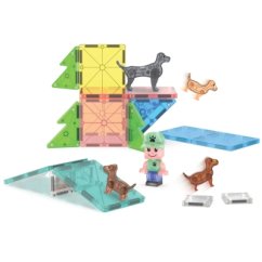 Magnetická stavebnica Puppy Park 27ks