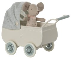 Kočík s baby myškou Mint