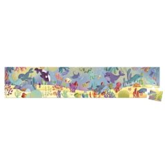 Panoramatické puzzle v kufríku Morský svet 36ks