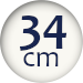 34 cm