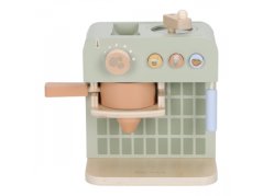 Kávovar na kapsule drevený