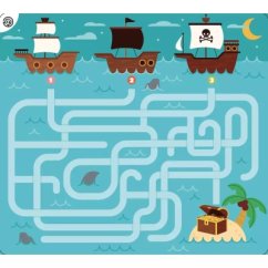 20 mini hier a aktivít s fixkou Piráti