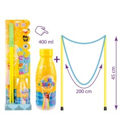 Sada Paličky so šnúrkou na obrovské bubliny + tekutina 400ml