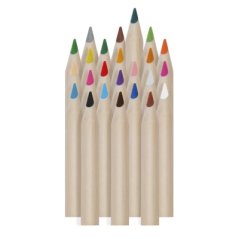 Trojhranné ceruzky 24 ks Hrubá tuha