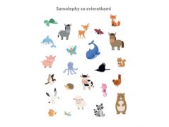 Montessori v škôlke so samolepkami