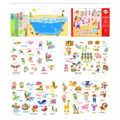 Znovupoužiteľné nálepky City Park