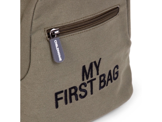 Detský batoh My First Bag Canvas Khaki