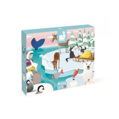 Puzzle dotykové Život na ľade