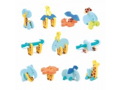 Puzzle penové 3D Zvieratká