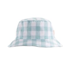 Obojstranný klobúčik Retro Check