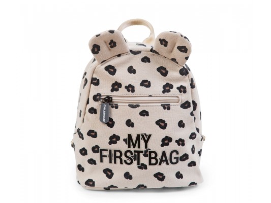 Detský batoh My First Bag Canvas Leopard