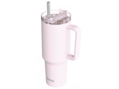 Nerezový termohrnček so slamkou Stream Light Pink 1200ml