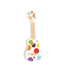 Drevený hudobný nástroj ukulele Confetti so reálnym zvukom