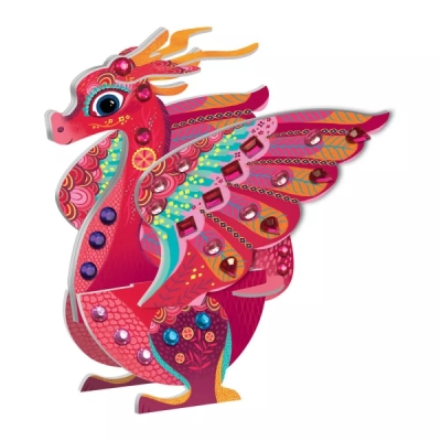 3D zvieratká Diamantová mozaika Fantázia