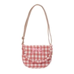 Taška Gingham Ruffle Bow