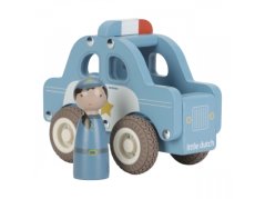 Policajné auto drevené