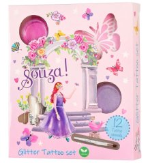 Trblietavé tetovanie set Princezná