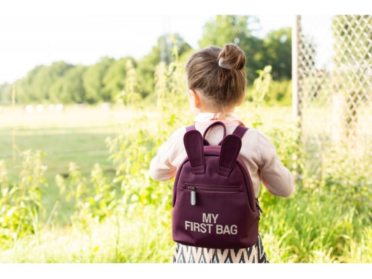 Detský batoh My First Bag Aubergine