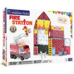 Magnetická stavebnica Fire Station 50ks