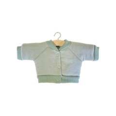 Fleecová bunda Bomber Thé vert