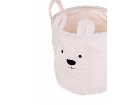 Kôš na hračky Teddy Off White