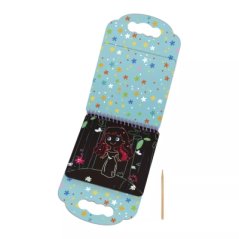 Vyškrabávací blok Obleč postavičky