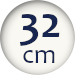 32 cm