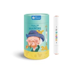 Obojstranné fixky s dvoma hrotmi 24ks