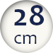 28 cm