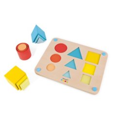Učíme sa tvary farby veľkosti Montessori